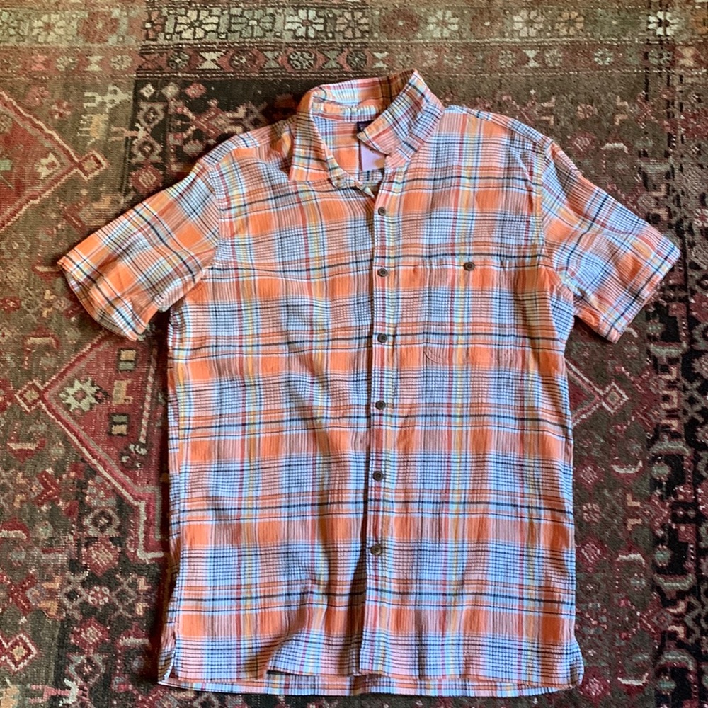 Patagonia mens short sleeve button up
